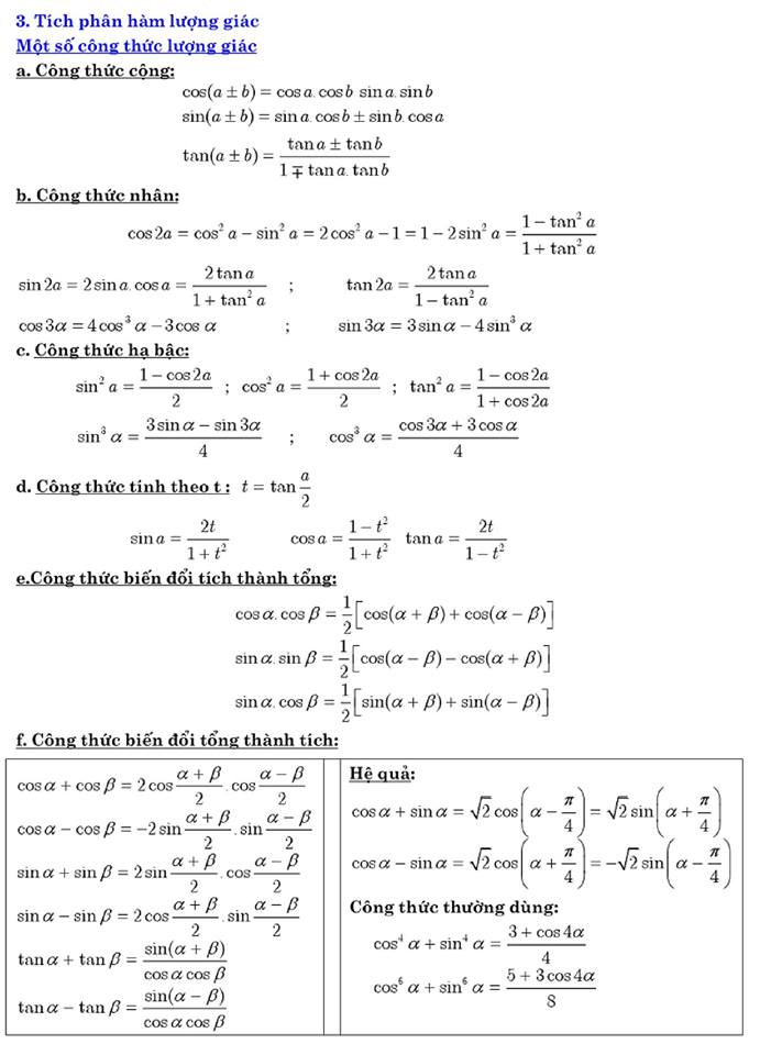 Công thức giải nhanh trắc nghiệm nguyên hàm và tích phân (11).jpg